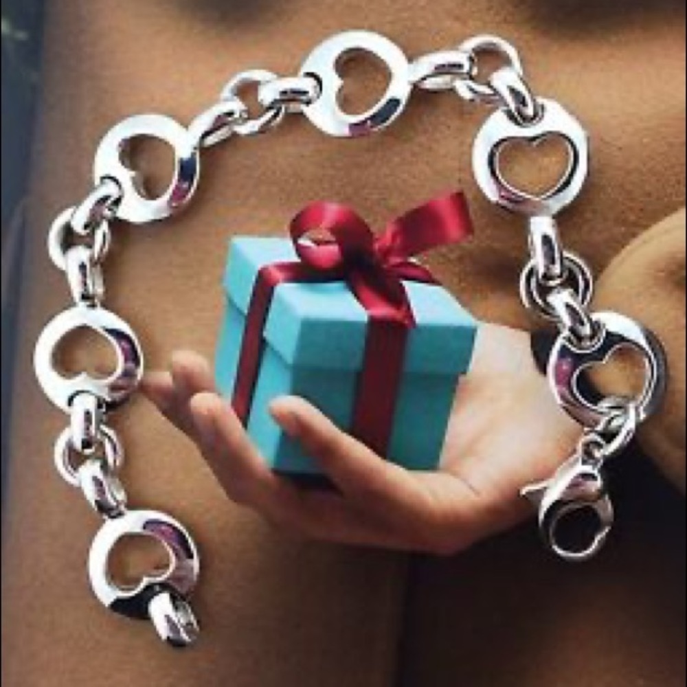 Tiffany & Co Retired Heart Bracelet